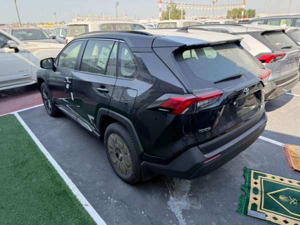 Toyota RAV 4 2023  Black LHD Petrol AT SUV Crossover 4WD view 9