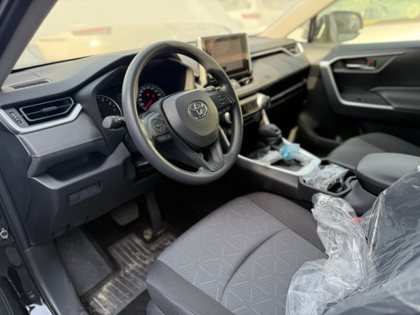 Toyota RAV 4 2023  Black LHD Petrol AT SUV Crossover 4WD view 14