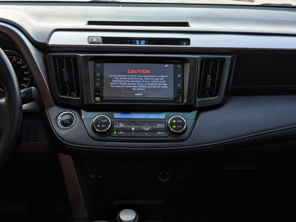 Toyota RAV 4 2016/ Black LHD Petrol AT SUV Crossover 4WD view 6