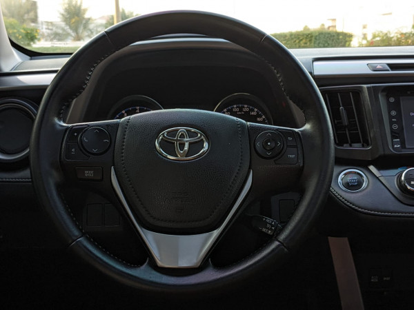 Toyota RAV 4 2016/ Black LHD Petrol AT SUV Crossover 4WD view 7