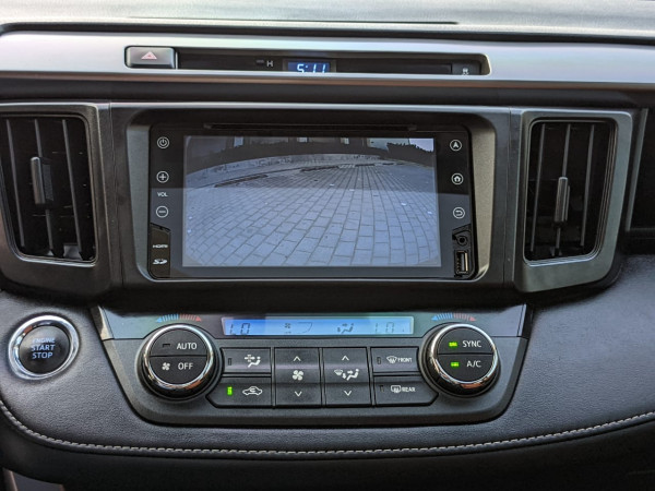 Toyota RAV 4 2016/ Black LHD Petrol AT SUV Crossover 4WD view 10