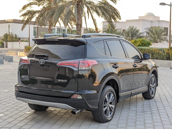 Toyota RAV 4 2016/ Black LHD Petrol AT SUV Crossover 4WD view 16