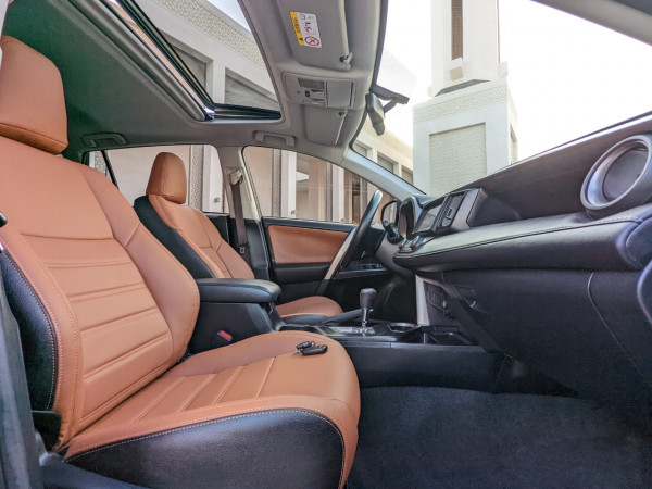 Toyota RAV 4 2016/ Black LHD Petrol AT SUV Crossover 4WD view 19
