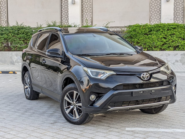 Toyota RAV 4 2016/ Black LHD Petrol AT SUV Crossover 4WD view 20