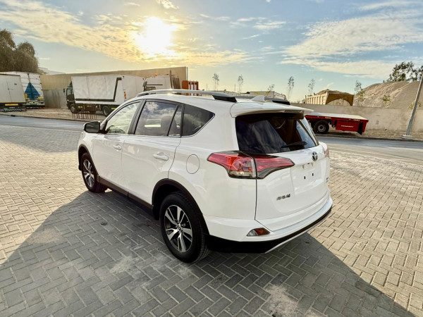 Toyota RAV 4 2018  White LHD Petrol AT SUV Crossover 4WD view 10