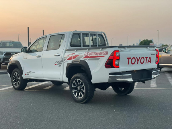 Toyota Hilux 2020/ White LHD Petrol AT Pickup 4WD view 6