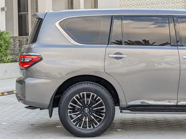 Nissan Patrol 2014  Brown LHD Petrol AT SUV 4WD view 2