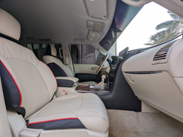 Nissan Patrol 2014  Brown LHD Petrol AT SUV 4WD view 3