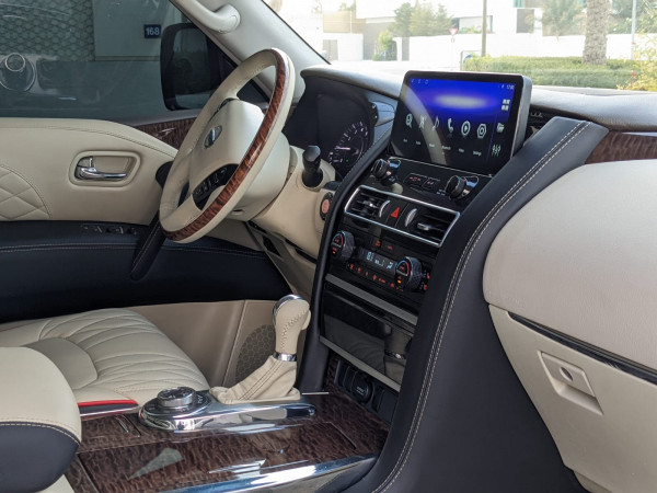 Nissan Patrol 2014  Brown LHD Petrol AT SUV 4WD view 5