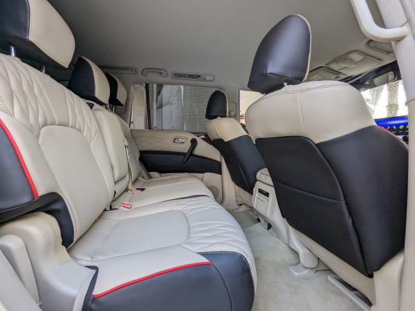 Nissan Patrol 2014  Brown LHD Petrol AT SUV 4WD view 6