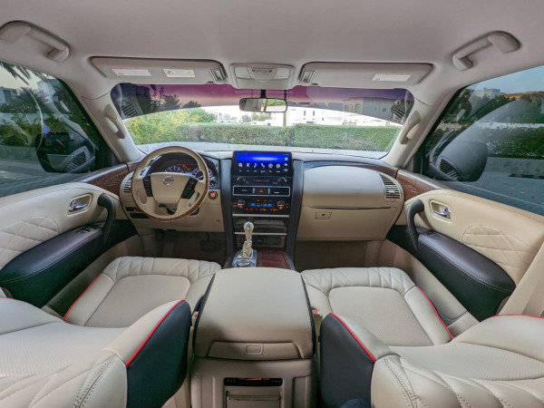 Nissan Patrol 2014  Brown LHD Petrol AT SUV 4WD view 10