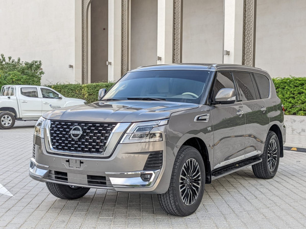 Nissan Patrol 2014  Brown LHD Petrol AT SUV 4WD view 12