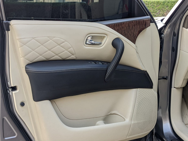 Nissan Patrol 2014  Brown LHD Petrol AT SUV 4WD view 14