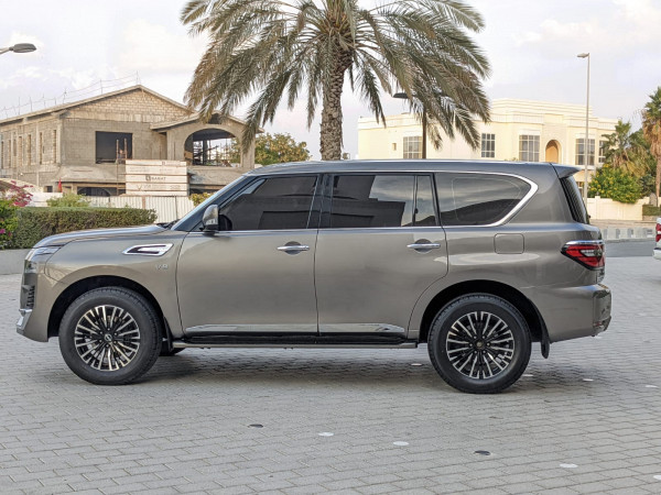 Nissan Patrol 2014  Brown LHD Petrol AT SUV 4WD view 16