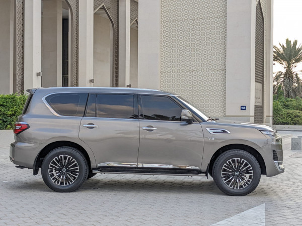 Nissan Patrol 2014  Brown LHD Petrol AT SUV 4WD view 20