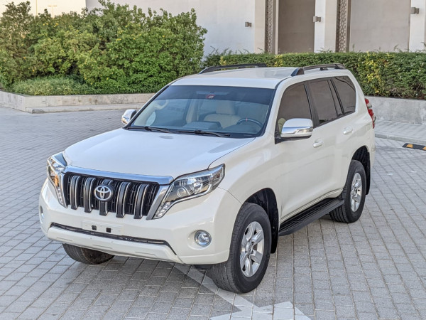Toyota LAND CRUISER PRADO 2014/ White LHD Petrol AT SUV 4WD