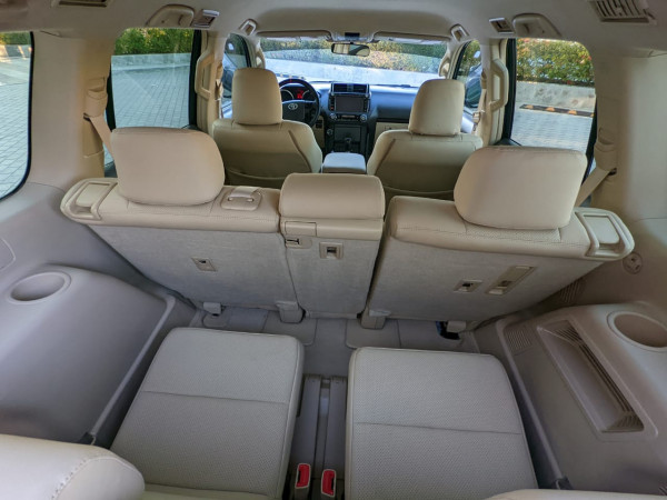 Toyota LAND CRUISER PRADO 2014/ White LHD Petrol AT SUV 4WD view 5