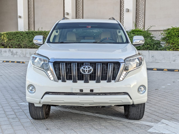Toyota LAND CRUISER PRADO 2014/ White LHD Petrol AT SUV 4WD view 19
