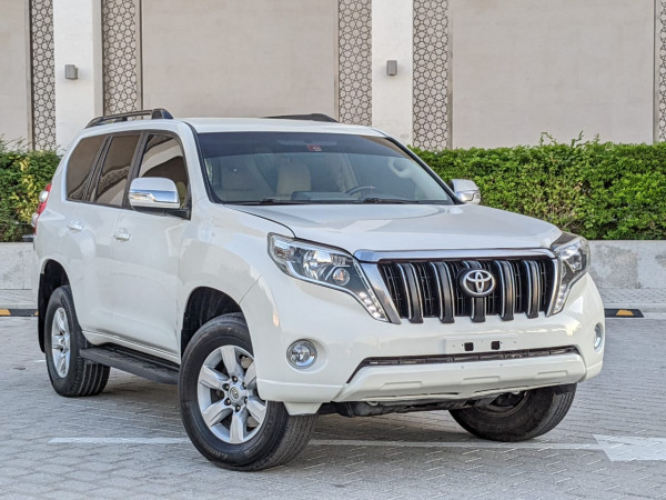 Toyota LAND CRUISER PRADO 2014/ White LHD Petrol AT SUV 4WD view 21