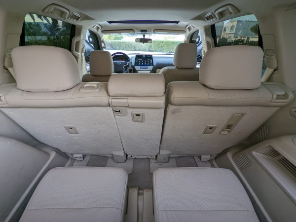 Toyota LAND CRUISER PRADO 2020  White LHD Petrol AT SUV 4WD view 4
