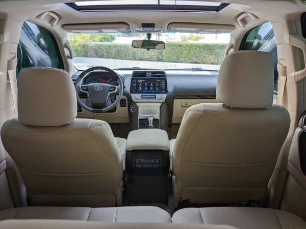 Toyota LAND CRUISER PRADO 2020  White LHD Petrol AT SUV 4WD view 5