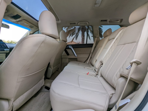 Toyota LAND CRUISER PRADO 2020  White LHD Petrol AT SUV 4WD view 6