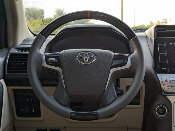 Toyota LAND CRUISER PRADO 2020  White LHD Petrol AT SUV 4WD view 9