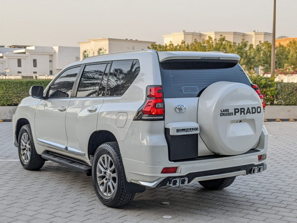 Toyota LAND CRUISER PRADO 2020  White LHD Petrol AT SUV 4WD view 12