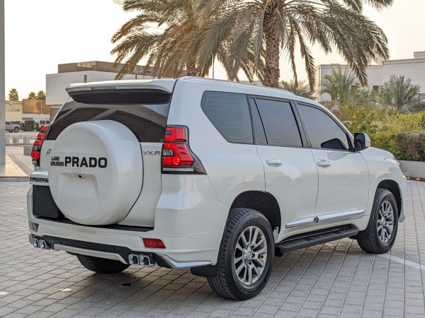 Toyota LAND CRUISER PRADO 2020  White LHD Petrol AT SUV 4WD view 20