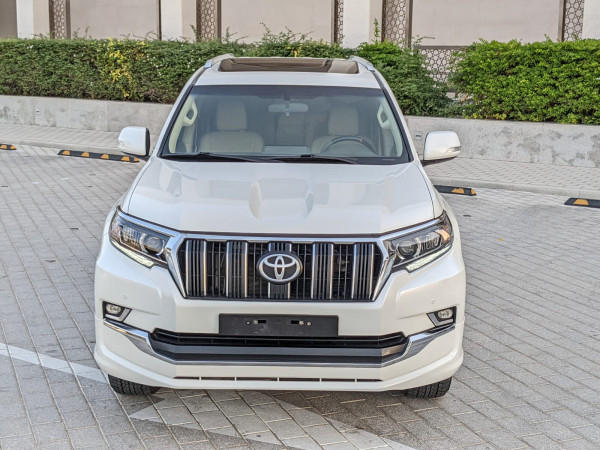 Toyota LAND CRUISER PRADO 2020  White LHD Petrol AT SUV 4WD view 23