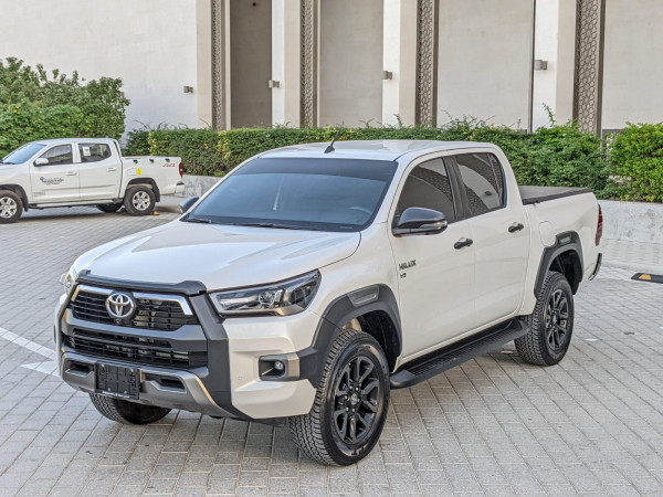 Toyota Hilux 2024  White LHD Petrol AT Pickup 4WD