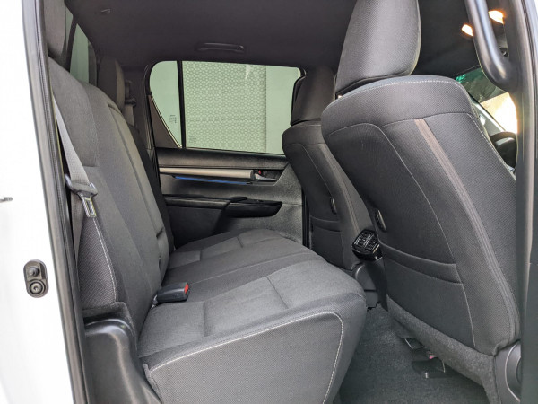 Toyota Hilux 2024  White LHD Petrol AT Pickup 4WD view 4