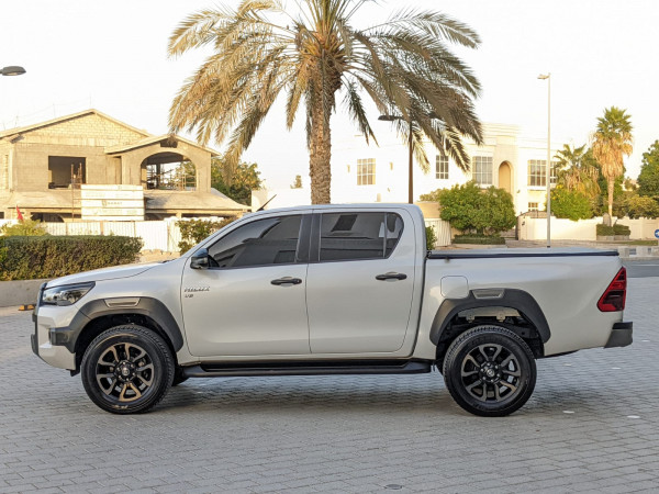 Toyota Hilux 2024  White LHD Petrol AT Pickup 4WD view 12