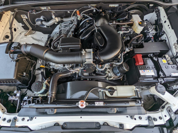 Toyota Hilux 2024  White LHD Petrol AT Pickup 4WD view 15