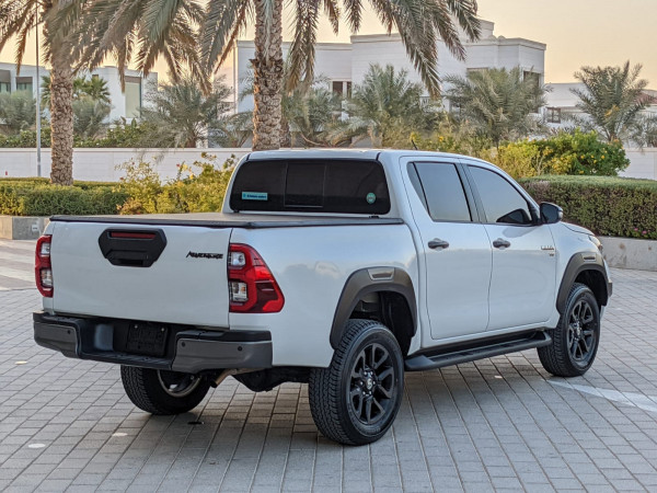 Toyota Hilux 2024  White LHD Petrol AT Pickup 4WD view 18
