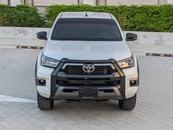 Toyota Hilux 2024  White LHD Petrol AT Pickup 4WD view 21