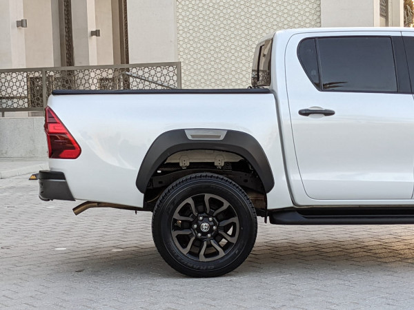 Toyota Hilux 2024  White LHD Petrol AT Pickup 4WD view 22