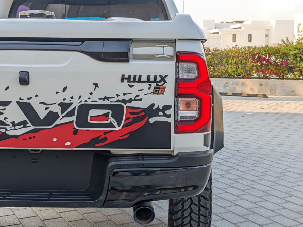 Toyota Hilux 2016  White LHD Petrol AT Pickup 4WD view 5