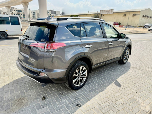 Toyota RAV 4 2018  Grey LHD Petrol AT SUV Crossover 4WD view 14