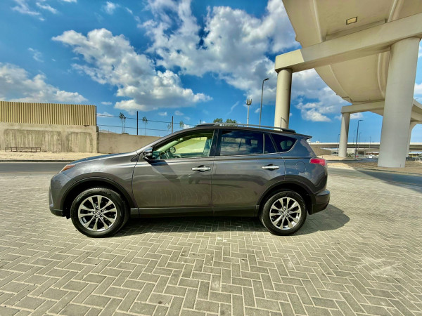 Toyota RAV 4 2018  Grey LHD Petrol AT SUV Crossover 4WD view 15