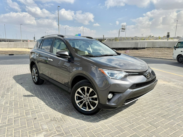 Toyota RAV 4 2018  Grey LHD Petrol AT SUV Crossover 4WD view 20