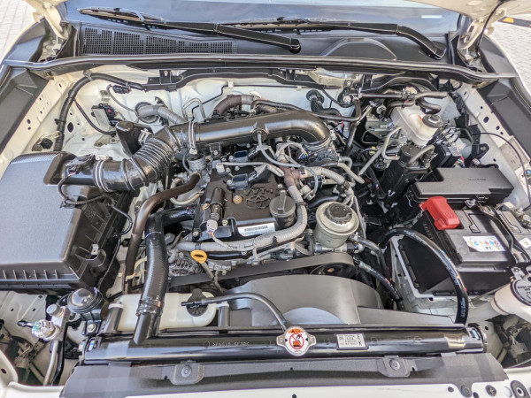 Toyota Fortuner 2022  White LHD Petrol AT SUV 4WD view 11