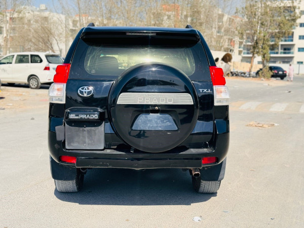Toyota LAND CRUISER PRADO 2012  Black LHD Petrol AT SUV 4WD view 4