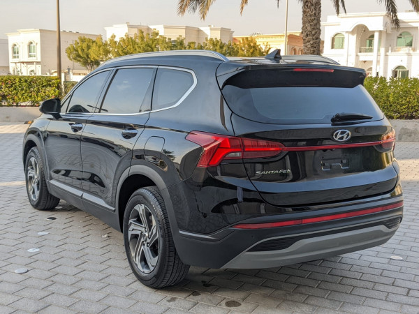 Hyundai Santa Fe 2021/ Black LHD Petrol AT SUV 4WD view 12