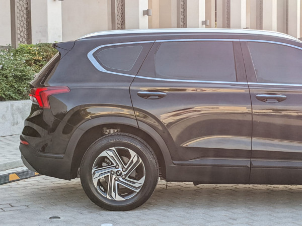 Hyundai Santa Fe 2021/ Black LHD Petrol AT SUV 4WD view 23