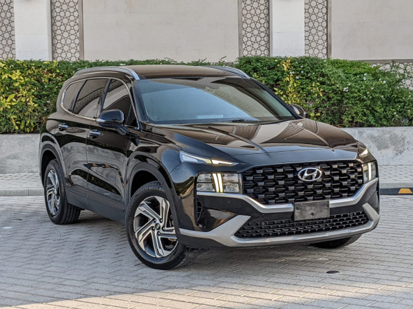 Hyundai Santa Fe 2021/ Black LHD Petrol AT SUV 4WD view 24