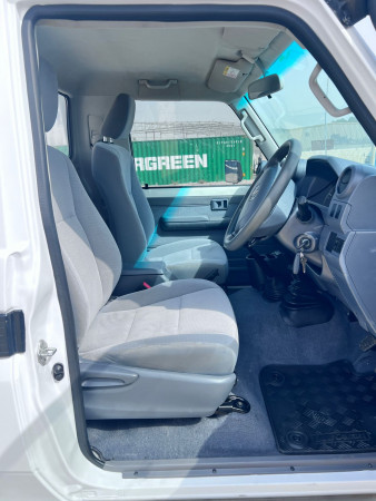 Toyota Land Cruiser Pickup 2022  White RHD Diesel MT Pickup 4WD view 3