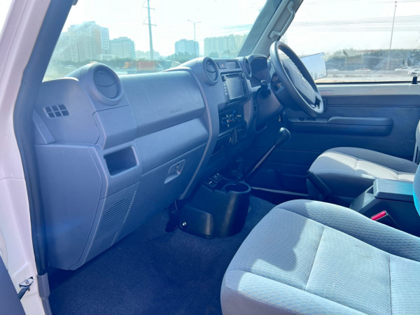 Toyota Land Cruiser Pickup 2022  White RHD Diesel MT Pickup 4WD view 4
