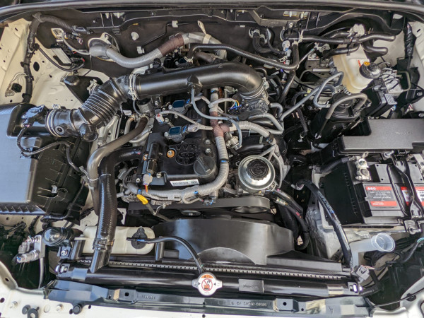 Toyota Hilux 2024  White LHD Petrol AT Pickup 4WD view 11