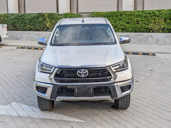 Toyota Hilux 2024  White LHD Petrol AT Pickup 4WD view 20